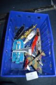 Playworn Diecast Aeroplanes, Ships, Hovercraft, et