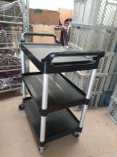 * 1 x 3 tier trolley with handles - Collection Address Waltham Abbey, EN9 1FE - Collection Date 13th
