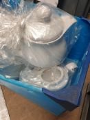 * 6 x lubiana white china tea pot - Collection Address Waltham Abbey, EN9 1FE - Collection Date 13th