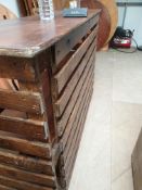 * 1 x Rustic Pallet Bar - 6ft in length - Collection Address Waltham Abbey, EN9 1FE - Collection Dat