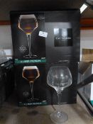 *Two Boxes of Six Chef & Sommelier Crystal Glasses