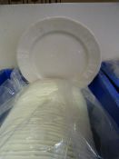 *Box of 50 White Royal Doulton Plates 8.5