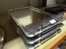 *Three Tier Tray Rack