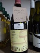*Four 75cl Bottles of Gavi Christina Ascheri