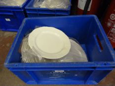 *Box of 20 White Royal Doulton Plates 8.5