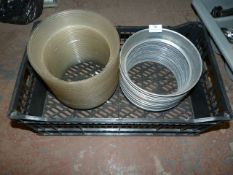 *Mixed Quantity of Plastic and Metal Plate Stands