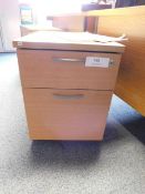 *Under Desk 2 Drawer Pedastal