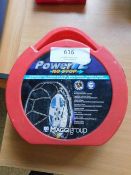 *Snow Chain Set 165/18/13 to 195/45/15