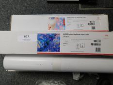 *5x Premium Canon Inkjet Printing Rolls 610mm 45m