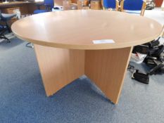 *Circular Reception Table