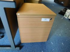 *Under Desk 2 Drawer Pedastal