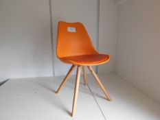 *Charles Ray Eames Inspired I-DSW Chair with Pyramid Legs