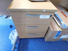 *Under Desk 3 Drawer Pedastal