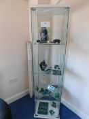 *3 Shelf Glass Display Cabinet