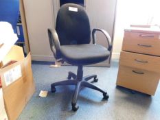 *Charcoal office chair