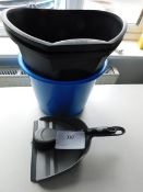 *Waste Bins Dust pan and Brush set