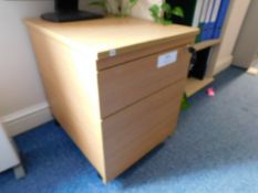 *Under Desk 2 Drawer Pedastal