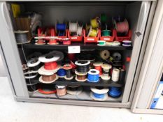 *Steel store with rolls wire