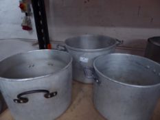 * 3 x cooking pots