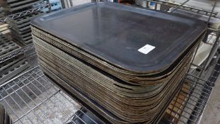 * approx. 40 x black trays