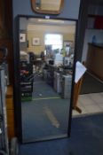 Rectangular Framed Mirror 151x65cm