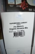 6x Organic Brownie Mix