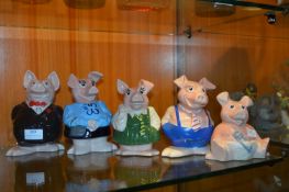 Natwest Wade Piggy Bank Family Set