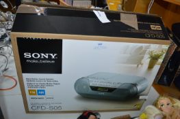 Sony Make Believe CD Cassette Recorder