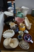 Vintage Pottery Vases etc.