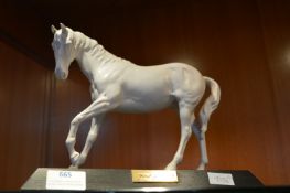 Beswick Horse Figure on Stand - Spirit of Youth