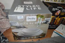 *Denby White 16pc Tableware Set (AF)