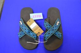 Crossover Flip Flops Size: 9