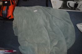 *Green Fleece Throw