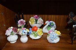 Royal Doulton Posy Flower Ornaments etc.