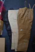 Three Pairs of Ladies Leather Trousers