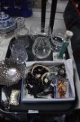 Costume Jewellery and Glassware