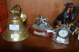 Brass Bell and Decorative Items