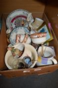 Decorative Pottery Plates, Cups, etc.