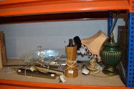 Table Lamps and Light Fittings