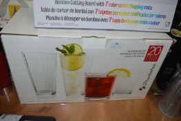 *Pasabahce 20pc Glassware Set