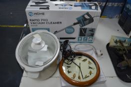 Rapid Pro vacuum Cleaner, Slow Cooker, Babyliss Ha