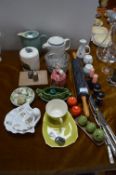 Rolling Pin, Cruet Sets, etc.