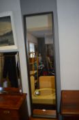 Black Framed Long Mirror