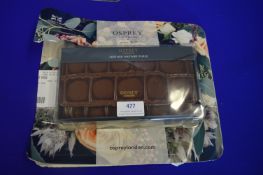 *Osprey London Brown Leather Matinee Purse