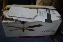 Focus Monroe Ceiling Fan Light Fitting