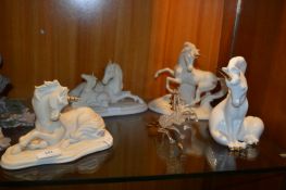 Unicorn Figures Including David Cornell etc.