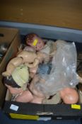 Vintage Doll Parts for Restoration