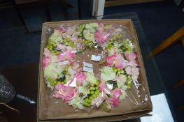 Artificial Hydrangea Wreath