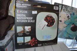 *Taylor Digital Waterproof Kitchen Scales