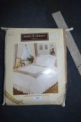 Sleep & Dream Suede Trim Curtain Set 66x72